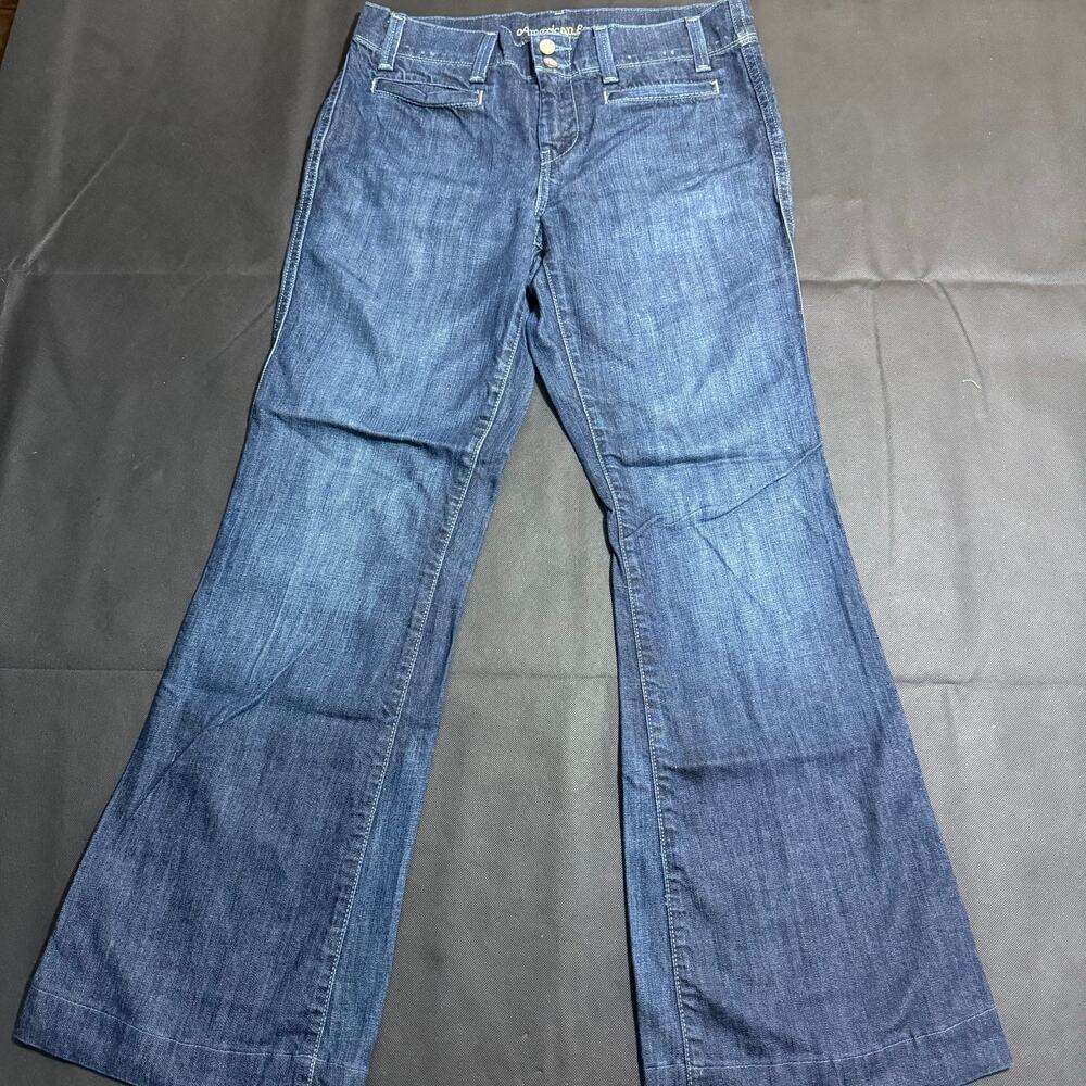 American Eagle Wide Leg Jeans women's size 8